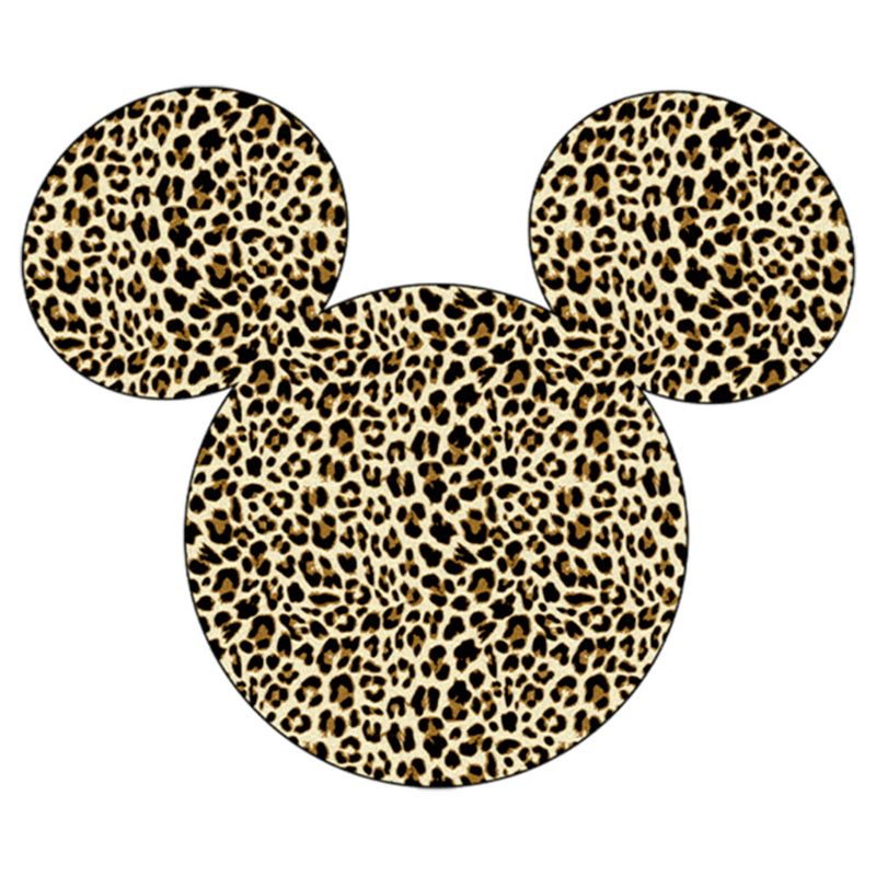 Men's Mickey & Friends Cheetah Print Mickey Mouse Logo Tank Top, 2 of 5