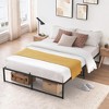 Whizmax Three Size Bed Frame, 14 inch Metal Bed Platform Frame with 3 in 1 Steel Support, Ultra Sturdy No Box Spring Needed Easy to Assemble - 3 of 4