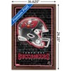 Trends International NFL Tampa Bay Buccaneers - Neon Helmet 23 Framed Wall Poster Prints - 3 of 4