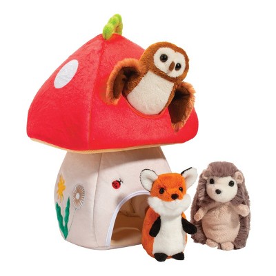 Image of Douglas Woodland Mushroom Finger Puppet Play Set