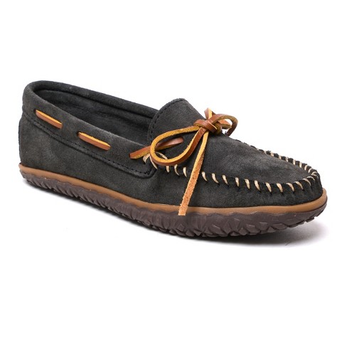 Gray 2024 minnetonka moccasins