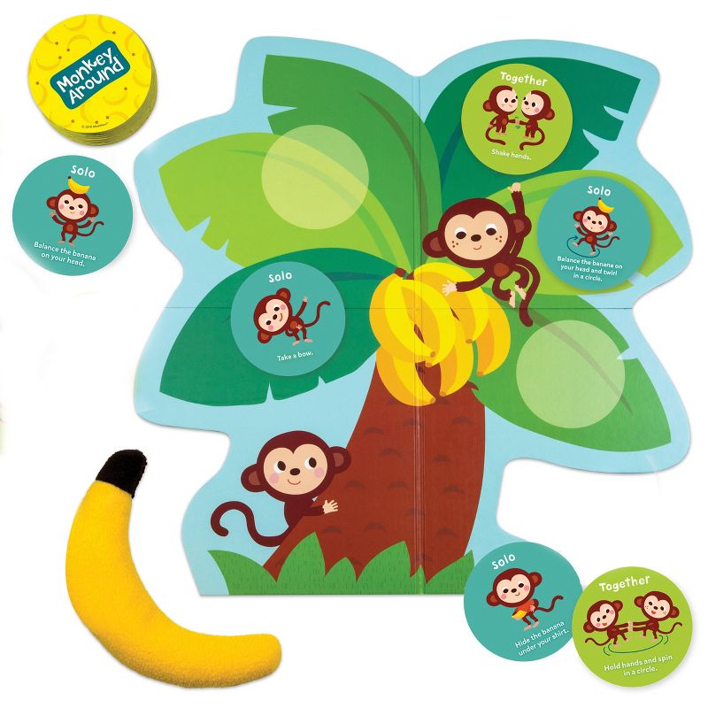 Peaceable kingdom Monkey Around Board Game, 5 of 11