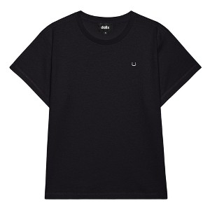 Dalix Womens Lil Smile Lightweight High Waisted Tee - 1 of 4