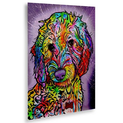 Trademark Fine Art -Dean Russo 'Sweet Poodle' Canvas Art