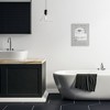 Stupell Industries Toilet Paper Till It's Gone Phrase Bathroom TP Design - 2 of 4