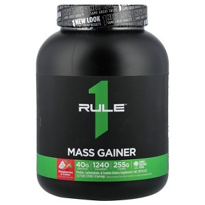 Rule One Proteins Mass Gainer™, Strawberries & Creme, 5.71 lb (2.59 kg) - 1 of 4