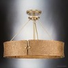 Urban Ambiance Luxury Modern Rustic Indoor Pendant,  13-3/8''H x 16-1/4"W x 19''D,  Soft Gold Finish, UHP5034 - 3 of 4