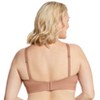 Glamorise Womens Bramour Lexington Lace Plunge Bralette Wirefree Bra 7013  Cappuccino 46dd : Target