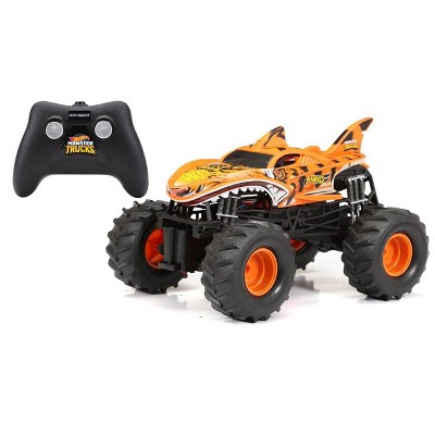 New Bright R/C 1:15 Scale Hot Wheels Monster Truck - Tiger Shark