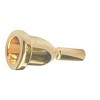 Bach Mega Tone Large Shank Trombone Mouthpiece in Gold 1-1/4GM - 3 of 4