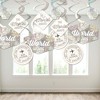 Big Dot of Happiness World Awaits - Travel Themed Party Hanging Decor - Party Decoration Swirls - Set of 40 - 3 of 4