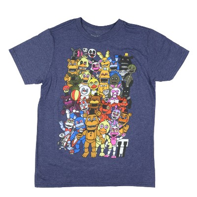 Seven Times Six Five Nights At Freddy's T-Shirt Boys' Character Group Design Tee
