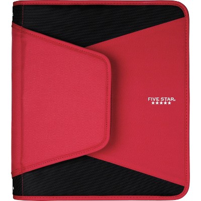 Mead Binder 3 Round Rings w/File Pockets 1-1/2" Cap Ltr RD 72206