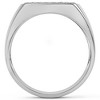 Pompeii3 1/2Ct Diamond Men's Wedding Ring Anniversary Band in White, Yellow, or Rose Gold - 3 of 4