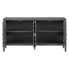 NicBex Elegant Buffet Cabinet with Storage Sideboard Cabinet with Circular Groove Design Round Metal Door Handle for Dining Room, Living Room - 4 of 4