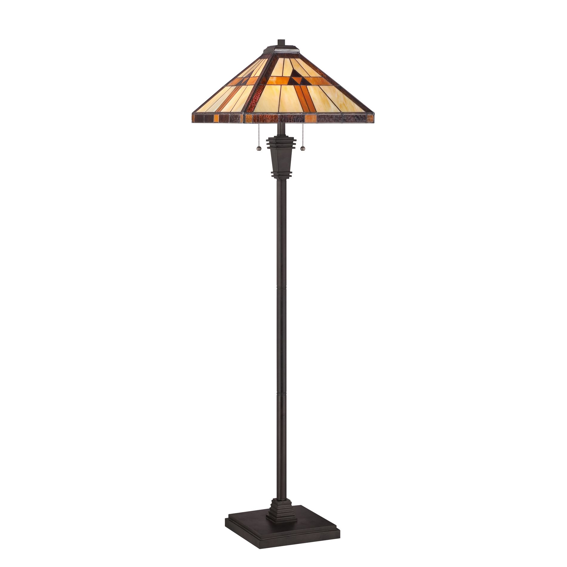 Bryant 2-Light Bronze Floor Lamp