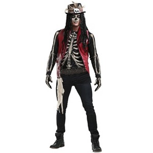 HalloweenCostumes.com Men's Plus Size Witch Doctor Costume - 1 of 3