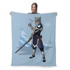 Nickelodeon Avatar The Last Airbender Silk Touch Faux Shearling Throw Blanket - 2 of 4