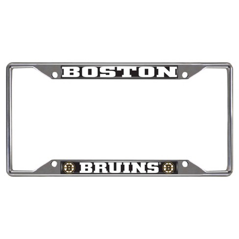 Nhl License Plate Frame Boston Bruins : Target