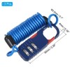 Unique Bargains Flexible Security Steel 3-Digit Combination Lock with Spring Cable - 2 of 4