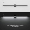 Runesay 48inch Modern LED Black Vanity Light 46W Frosted Aluminum for Bathroom Vanity Lighting Fixtures Cool White 6000K - 2 of 4