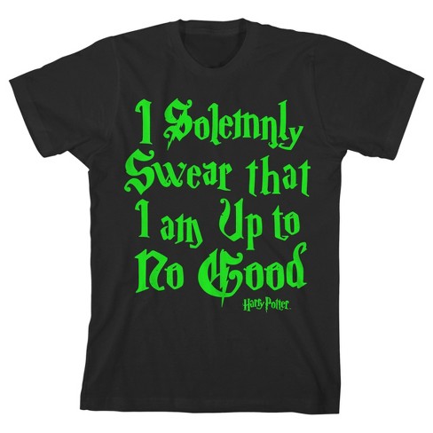 Harry Potter I Solemnly Swear That I Am Up To No Good Beige T