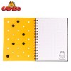 Inkology, LLC Garfield 160-Page Silicone Spiral Notebook With Pop Charms | 6 x 8 Inches - 4 of 4
