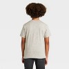 Boys' Monster Jam Grave Digger Short Sleeve Graphic T-Shirt - Gray - 3 of 4