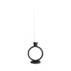 Sagebrook Home Round Ring Taper Candle Holder - Contemporary Circular Abstract Metal Candle Display for Home - 4 of 4