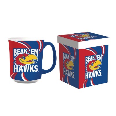 University of Kansas, 14oz  Ceramic with Matching Box