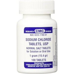 CMC Sodium Chloride Tablet 1gm 1000Ct - 1 of 3