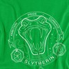 Harry Potter Slytherin Line Art Badge Adult T-Shirt Kelly Green - 2 of 4