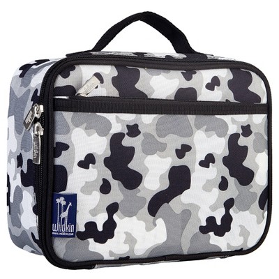 Wildkin Kids Insulated Lunch Box Bag (blue Camo) : Target