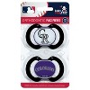 BabyFanatic Officially Licensed Unisex Pacifier 2-Pack - MLB Colorado Rockies - 3 of 4