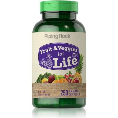 Piping Rock Fruits and Vegetables Supplement | 250 Capsules