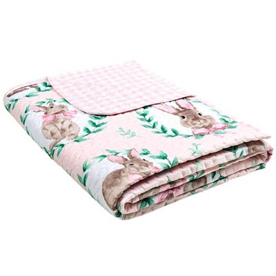 The Lakeside Collection Bunnies & Bows Quilt
