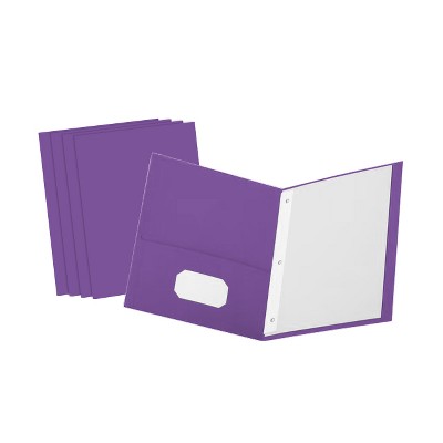 Paper Folders with Pockets 2 Pocket Folders Bulk, Two Pocket Folders for Letter Size Sheets, File Folders with Pockets - by Enday