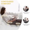 WJSHome 3 Seater Bubble Sofa and Single Seat Bean Bag Sofa, Comfy Mesh Fabric Upholstered Sofa for Living Room, Office, Apartment - 4 of 4