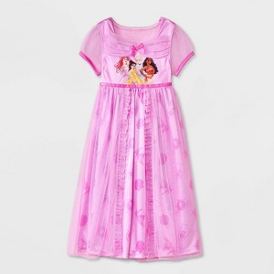 Toddler Girls' Disney Princess NightGown - Pink - 1 of 4
