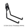 Unique Bargains Garage Storage Hooks with Screws Medium Square Base Plate without Hook 5.1"x5.1"x2.2" 1 Pcs - 3 of 4