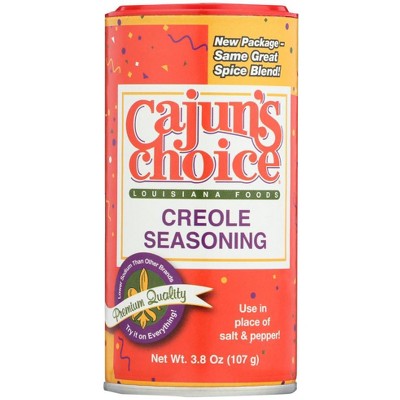 Cajun's Choice Creole Seasoning - 12 pack, 3.8 oz