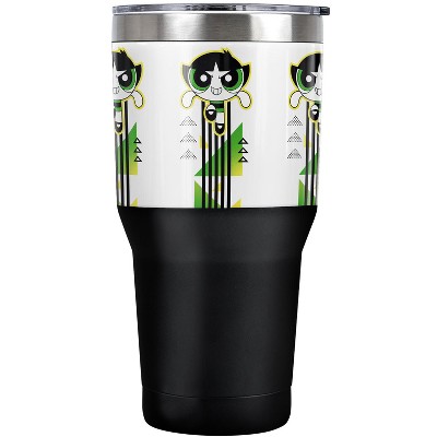 Powerpuff Girls Buttercup Streak Steel Tumbler 30oz Coffee Travel Mug