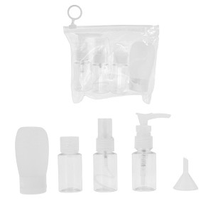 Unique Bargains Reusable Travel Accessories Bag Set 5 Pcs - 1 of 4