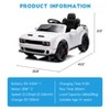 Licensed Dodge Challenger 12V Kids Ride On Car with Remote, LED Lights, Bluetooth, MP3 & Safety Features - 2 of 4