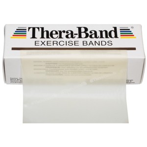 THERABAND Resistance Bands, 50 YD, Tan, Extra Thin Thickness, 2.4 LBS Resistance, Level 1 - 1 of 4