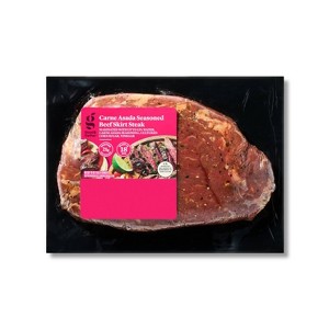 Carne Asada Seasoned Beef Skirt Steak - 19.84oz - Good & Gather™ - 1 of 3