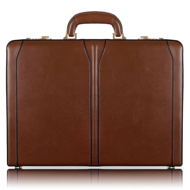McKlein Lawson Leather Attache Briefcase, 1 of 9