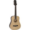 Mitchell DJ120 Junior Dreadnought Acoustic Guitar Natural - image 3 of 4