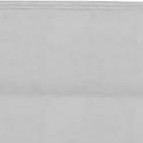 white chair frame + gray cloth