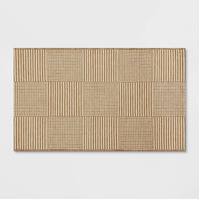Patterned Grid Outdoor Area Rug - Threshold™ designed with Studio McGee